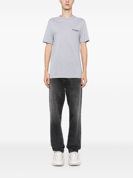 Balmain Embroidered Logo T-shirt