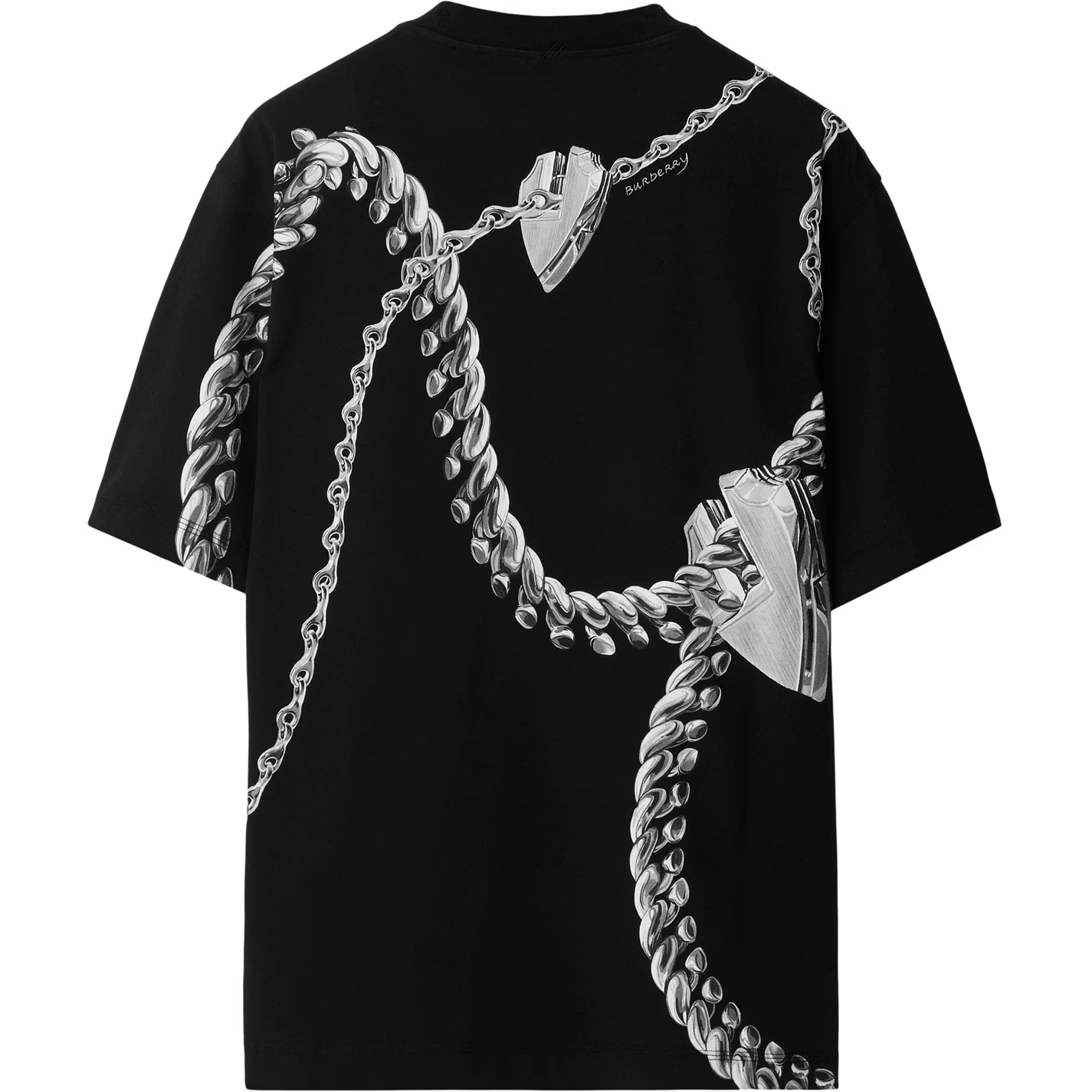 Burberry Shield Hardware Cotton T Shirt