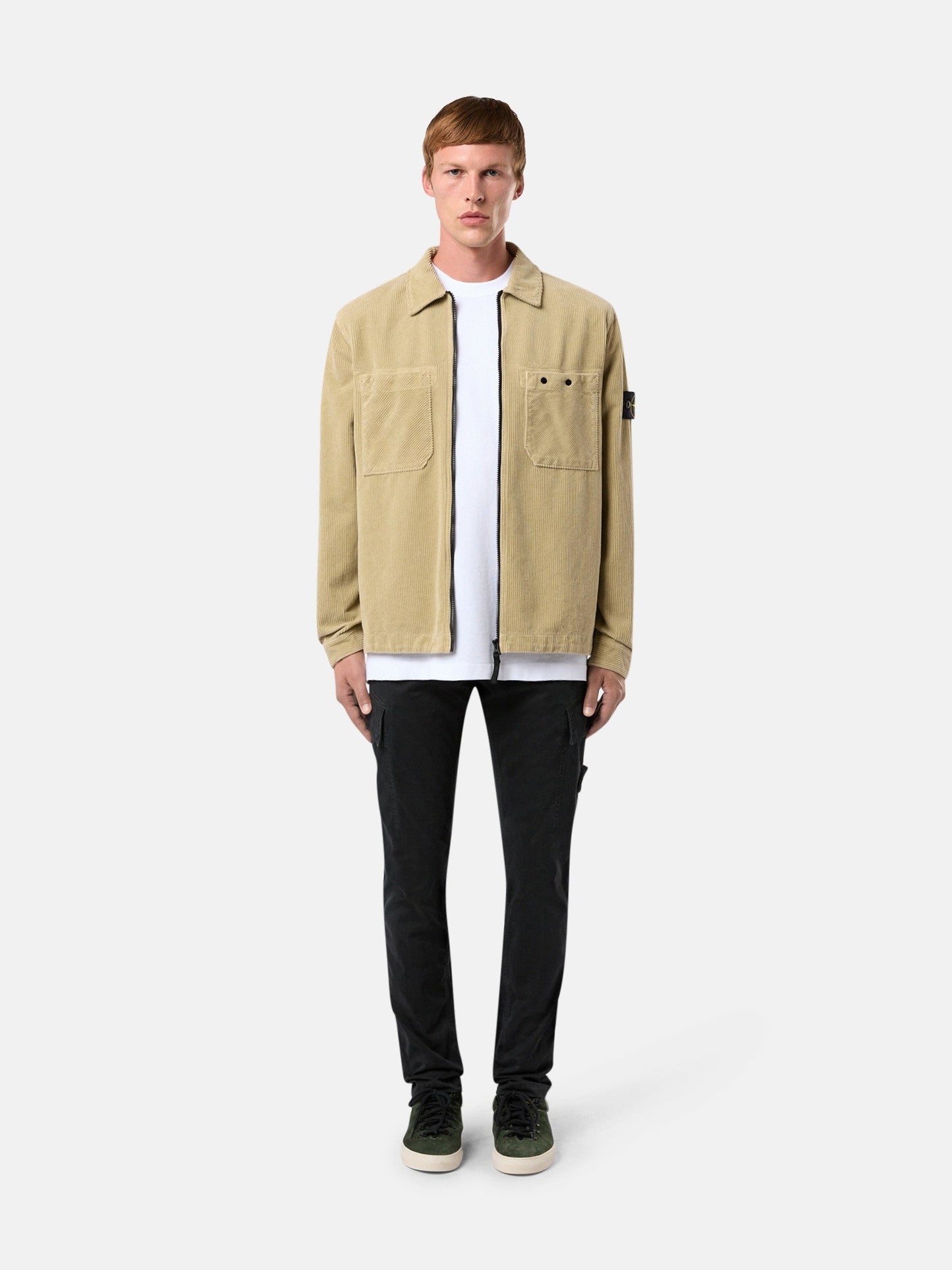 Stone Island COTTON JERSEY White