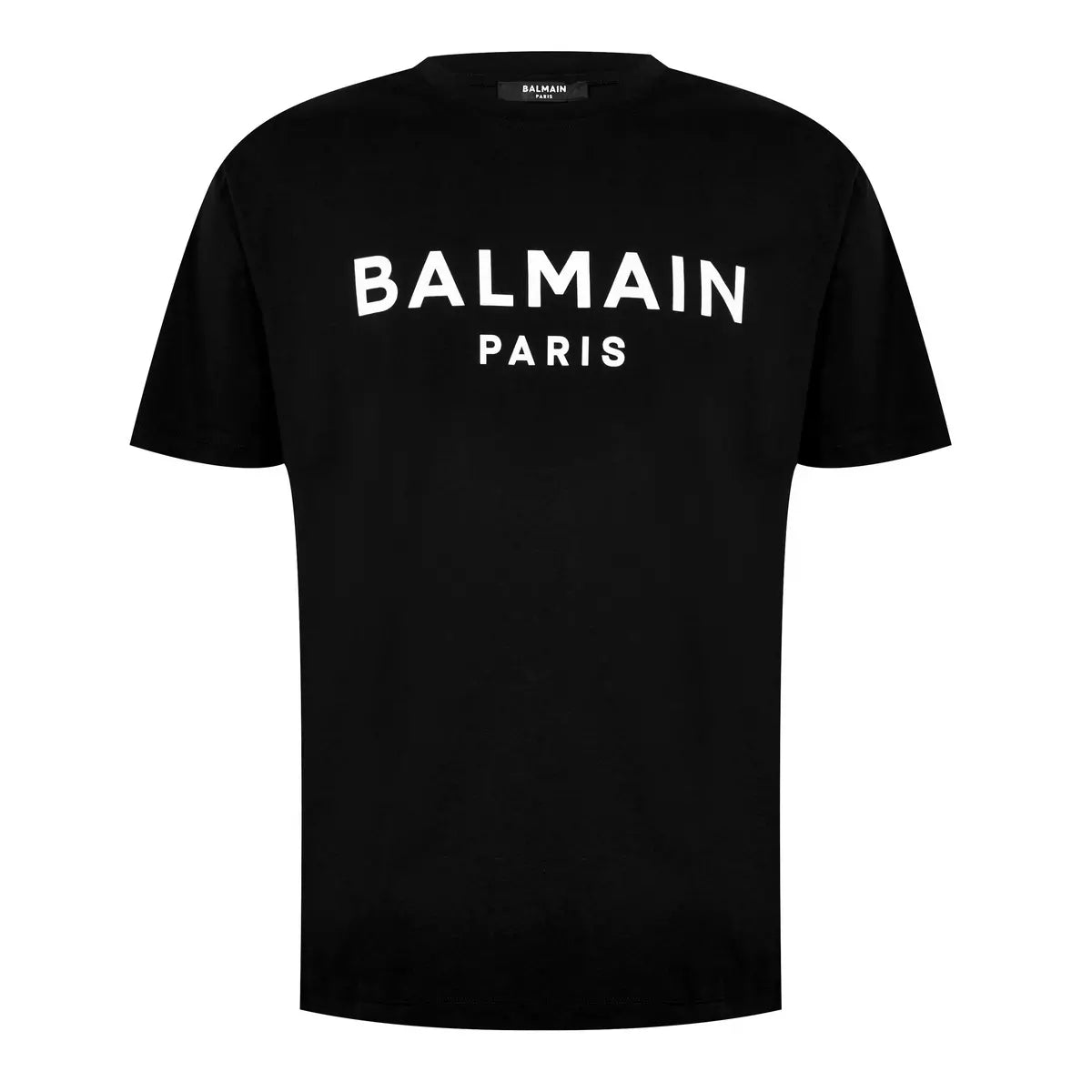 Balmain Logo Print Organic Cotton Jersey T-Shirt