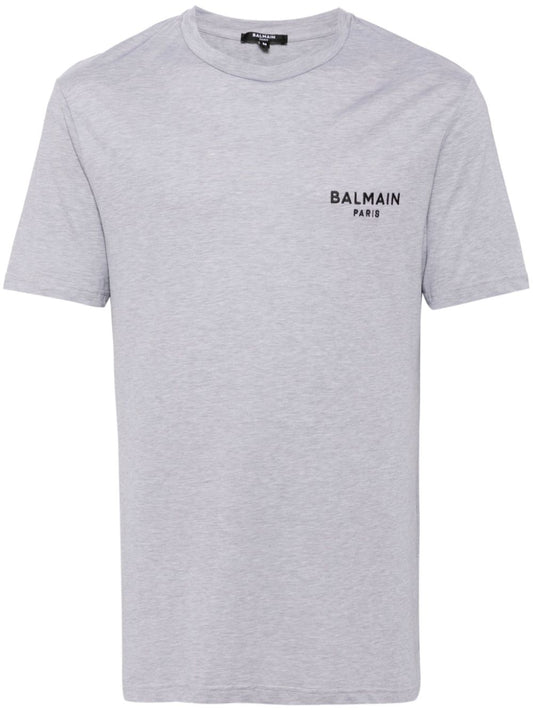 Balmain Embroidered Logo T-shirt