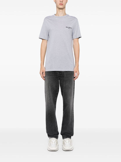 Balmain Embroidered Logo T-shirt