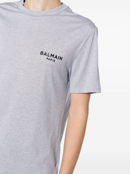 Balmain Embroidered Logo T-shirt