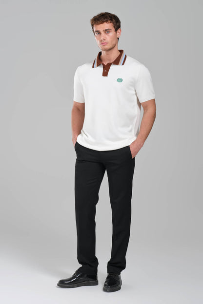 Gucci  Logo Polo  T-Shirt – White