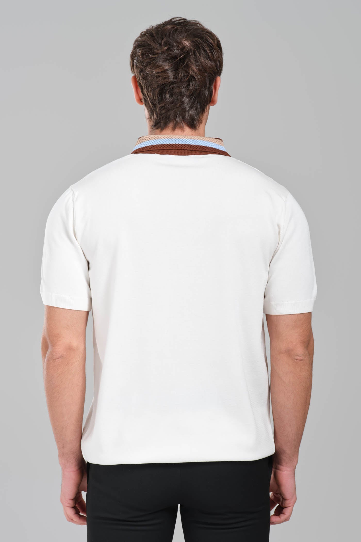 Gucci GRG Logo Polo Shirt White