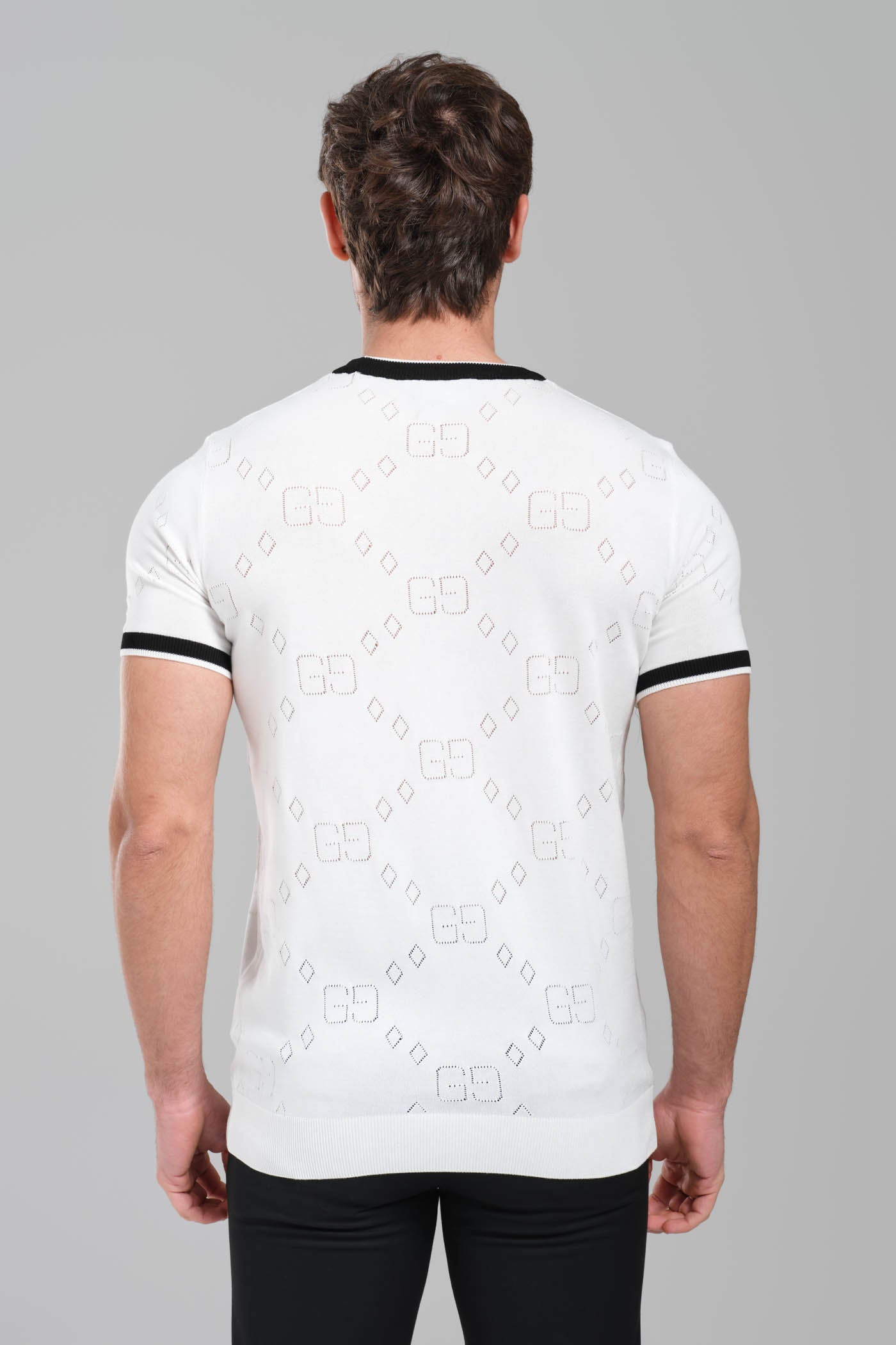 Gucci Cotton jersey T-shirt with embroidery White