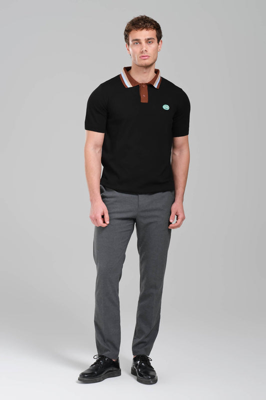 Gucci  Logo Polo  T-Shirt – Black