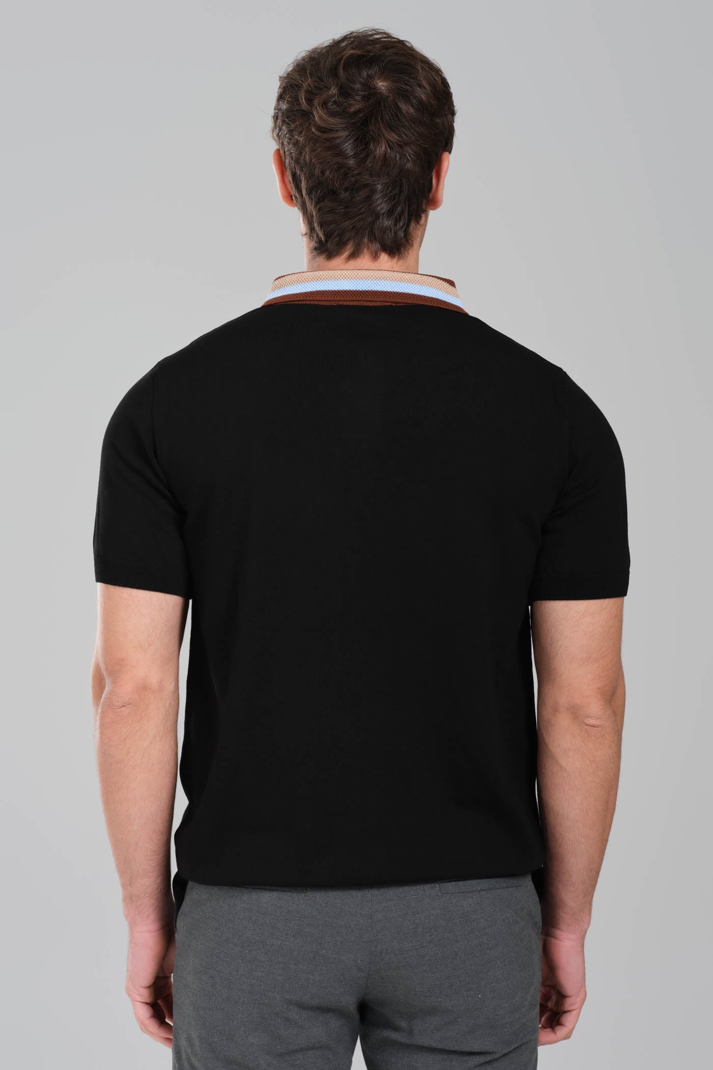 Gucci GRG Logo Polo Shirt Black
