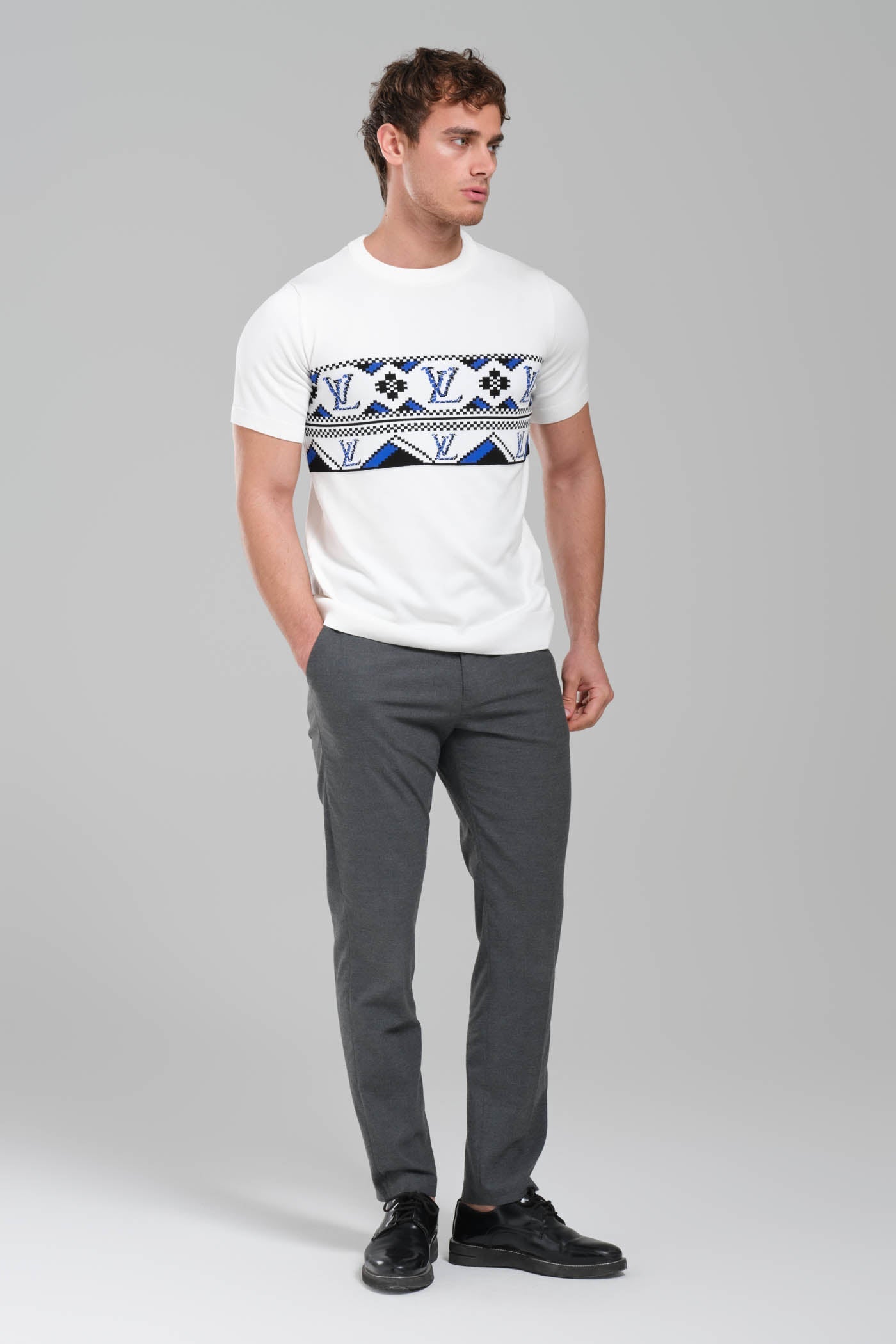 Louis Vuitton LV Crewneck T Shirt white
