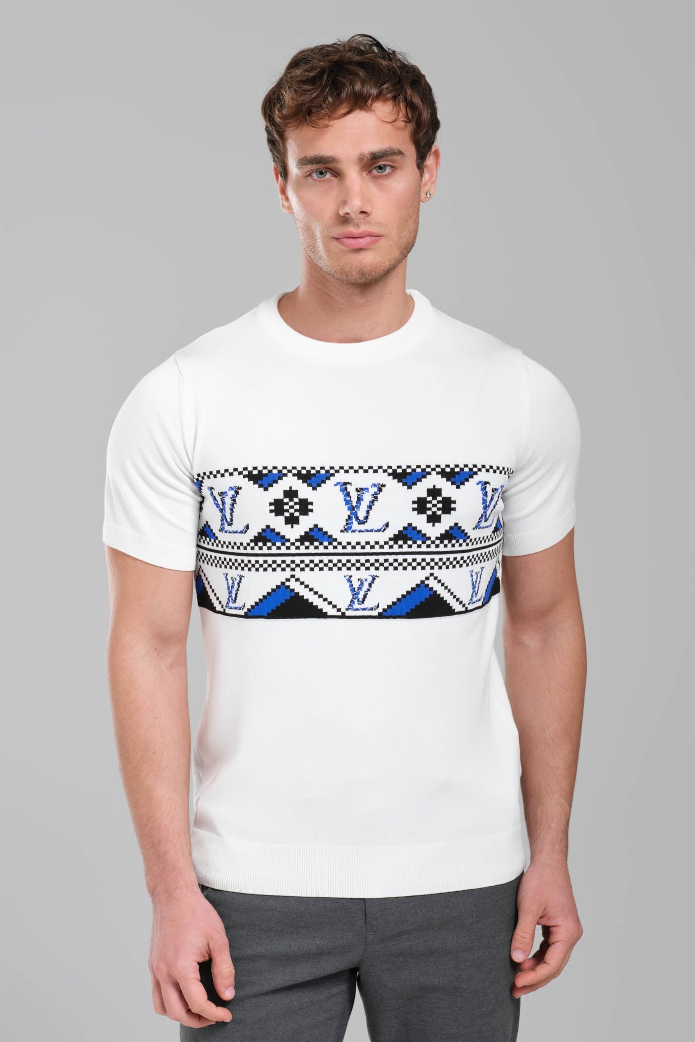 Louis Vuitton LV Crewneck T Shirt white
