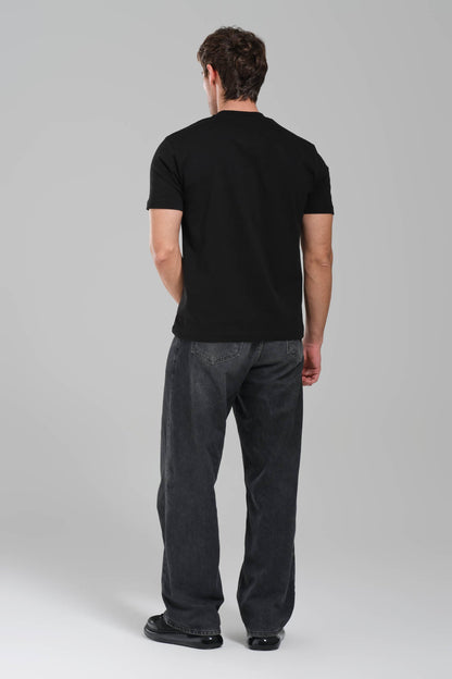 GIVENCHY Logo-embroidered cotton T-shirt Black