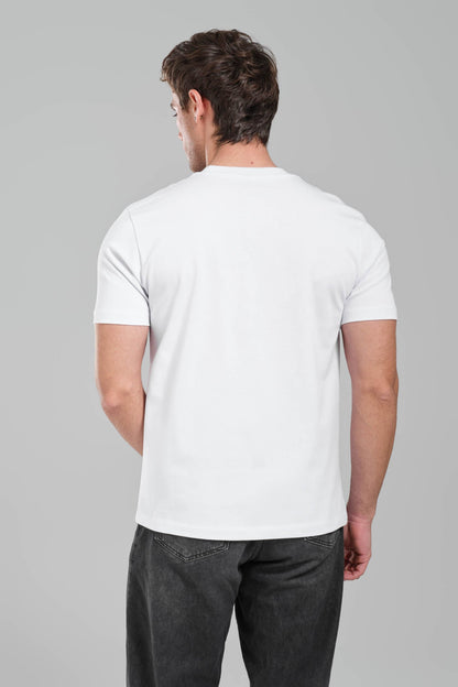 Casablanca Crest Logo T-Shirt – White