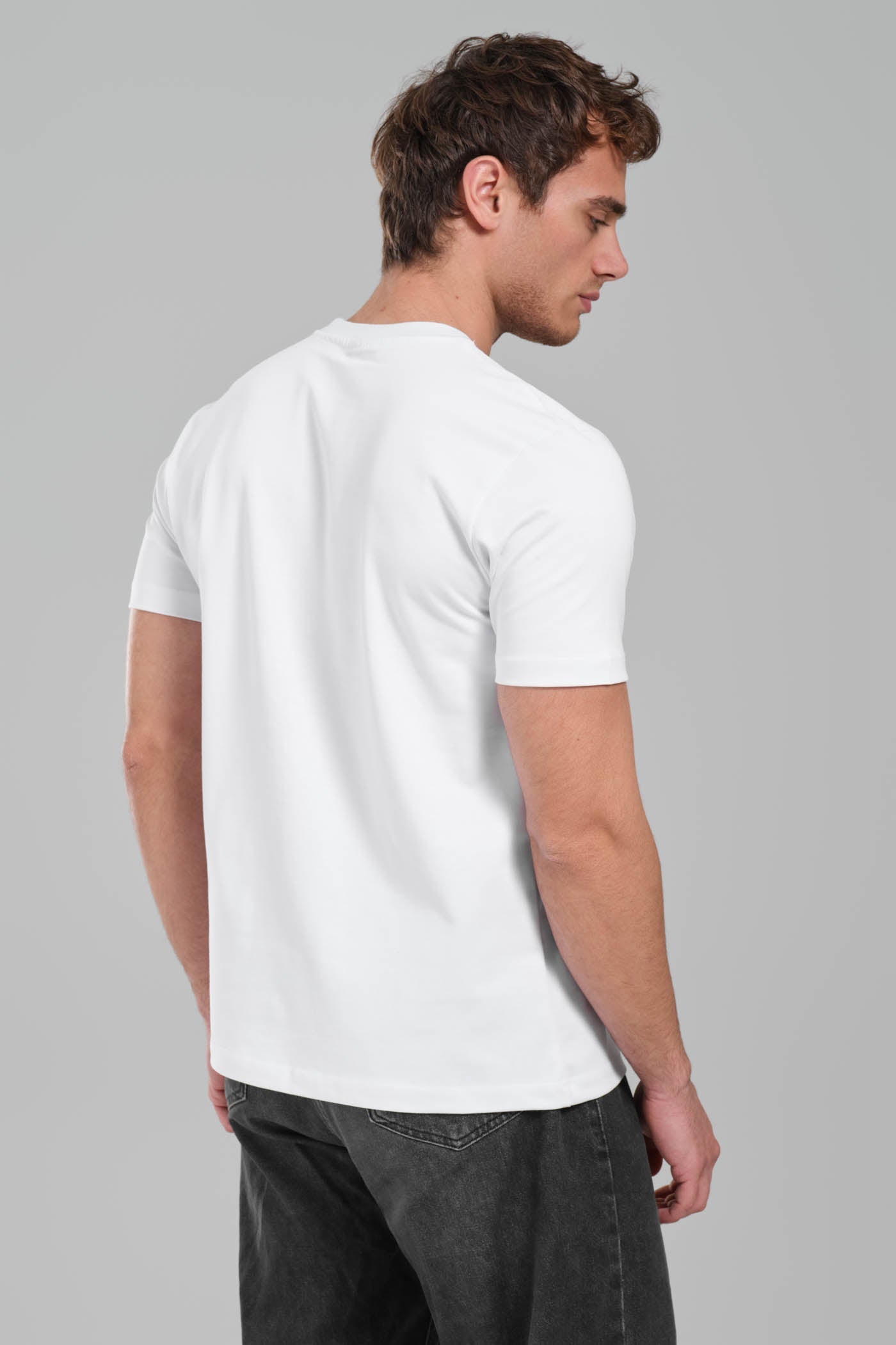 Casablanca Crest Logo T-Shirt – White