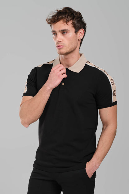 Gucci GRG Logo Polo Shirt - Black