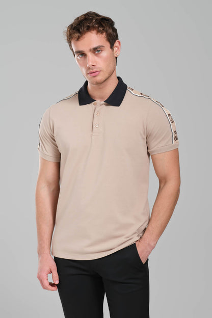Gucci GRG Logo Polo Shirt - Light Brown
