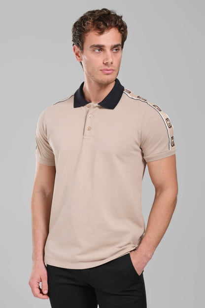 Gucci GRG Logo Polo Shirt - Light Brown
