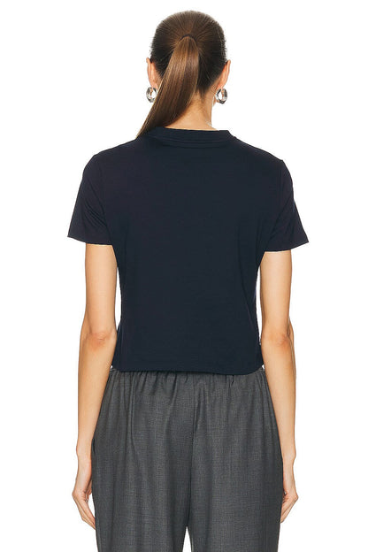 Miu Miu Women's Cotton Jersey T-Shirt – Black
