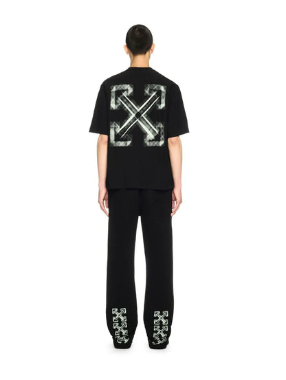 Off-White Men's Spray Arrow Slim T-Shirt Black