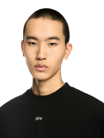 Off-White Men's Spray Arrow Slim T-Shirt Black