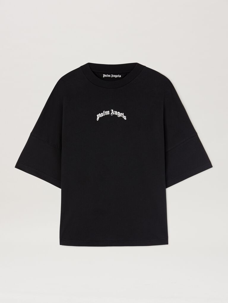 Palm Angels Classic Oversized Black Logo T-Shirt