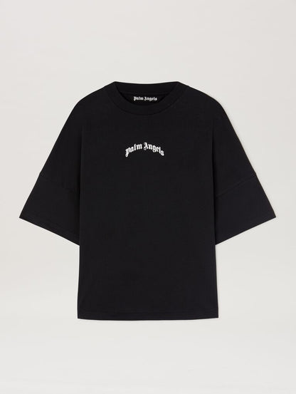 Palm Angels Classic Oversized Black Logo T-Shirt