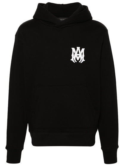 AMIRI Black Logo Hoodie - Stylish Men's Streetwear for Everyday Comfort