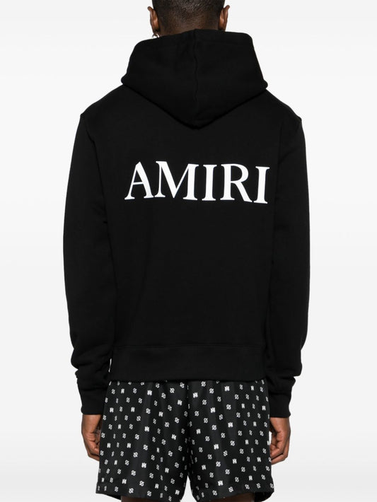 AMIRI Black Logo Hoodie - Stylish Men's Streetwear for Everyday Comfort
