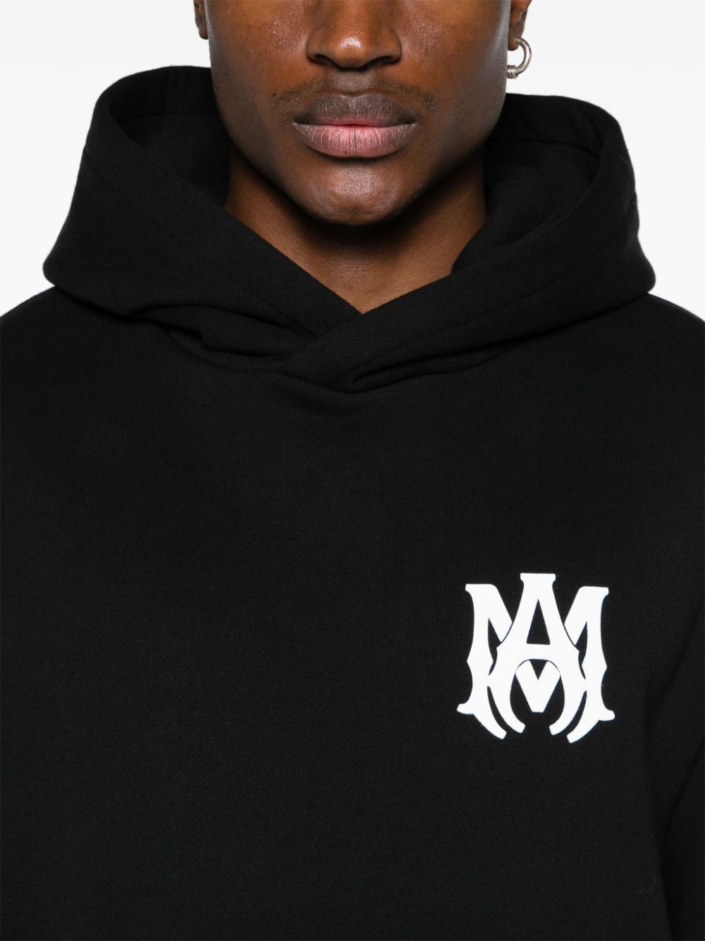 AMIRI Black Logo Hoodie - Stylish Men's Streetwear for Everyday Comfort