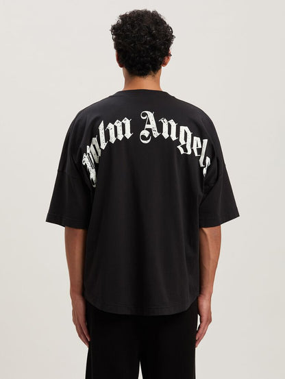Palm Angels Classic Oversized Black Logo T-Shirt
