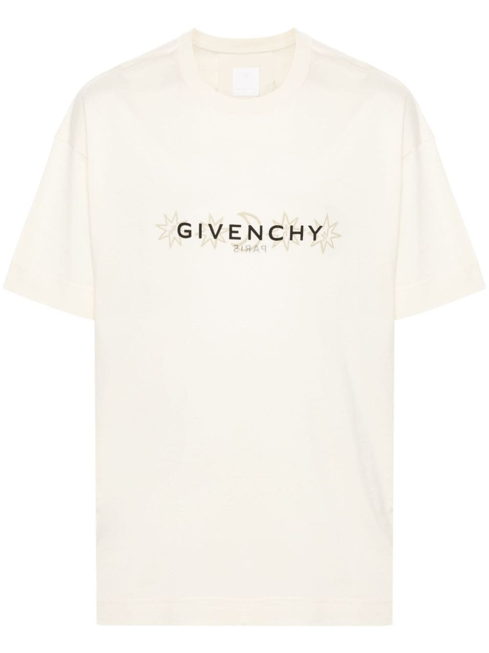 Givenchy Tarot-print cotton T-shirt - Beige Cream