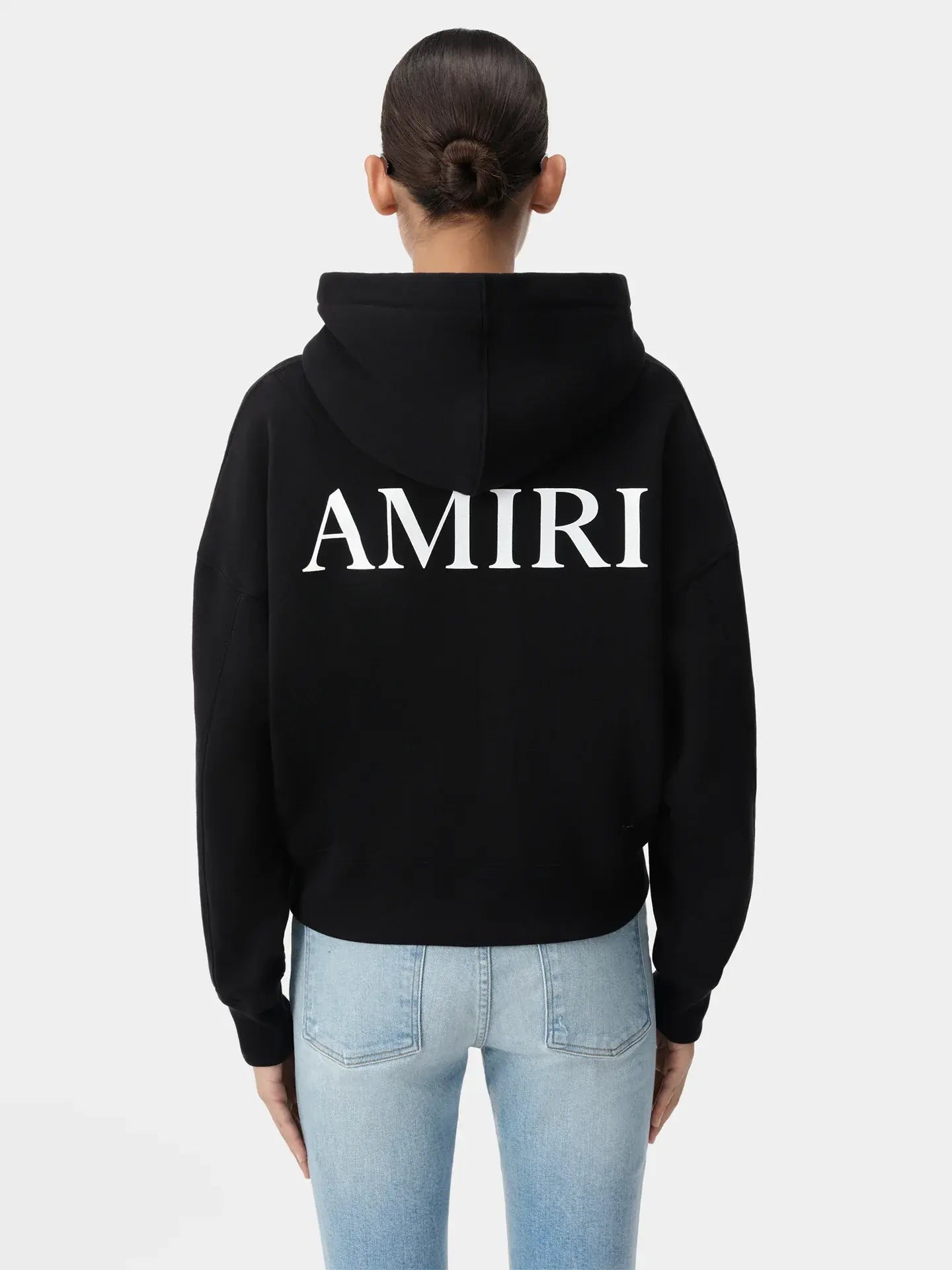 AMIRI Black Logo Hoodie - Stylish Women's Streetwear for Everyday Comfort